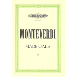 Madrigal Band 3 : - Claudio Monteverdi