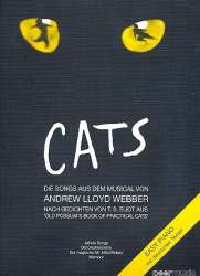 Cats : Easy piano mit deutschen - Andrew Lloyd Webber