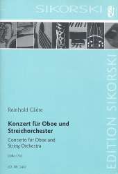 Konzert : für Oboe und Streichorchester - Reinhold Glière