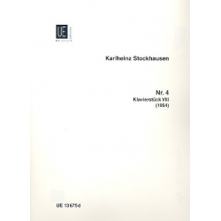 Klavierstück 8 - Karlheinz Stockhausen