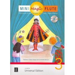 Mini Magic Flute Band 3 (+CD) -Barbara Gisler-Haase / Arr.Fereshteh Rahbari