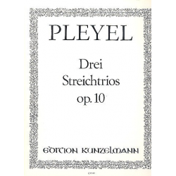 3 concertante Trios op.10 : - Ignaz Joseph Pleyel