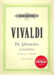 Die vier Jahreszeiten (+CD) - Violine & Klavier - Antonio Vivaldi