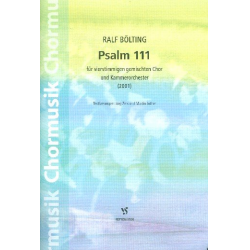 Psalm 111 : für gem Chor und - Ralf Bölting
