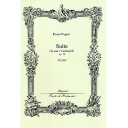 Suite op.16 : für Violoncelli - David Popper
