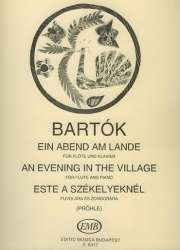 Ein Abend am Lande für Flöte - Bela Bartok