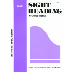 Sight Reading Level 1 for piano - James Bastien