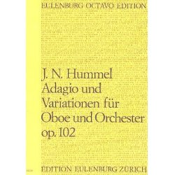 Adagio und Variationen op.102 : - Johann Nepomuk Hummel