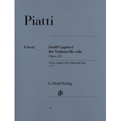 12 Capricci op.25 : - Alfredo Carlo Piatti