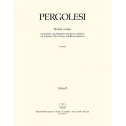 Stabat mater : für Sopran, Alt, Streicher - Giovanni Battista Pergolesi