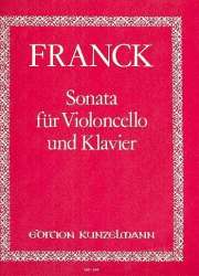 Sonate : für Violoncello und Klavier - César Franck