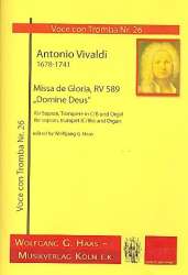 Domine Deus RV589 : für - Antonio Vivaldi