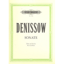 Sonate : für Flöte und Klavier - Edison Denissow