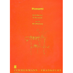 Honami : für Flöte solo - Wil Offermans