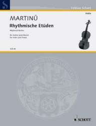 Rhythmische Etüden : für Violine und - Bohuslav Martinu