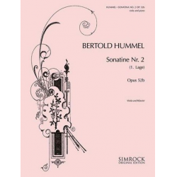 Sonatine Nr.2 op.52a : - Bertold Hummel