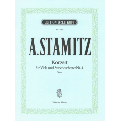 Konzert D-Dur Nr.4 für Viola - Anton Stamitz / Arr. Ulrich Haverkampf