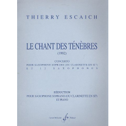 Le chant des ténèbres : concerto - Thierry Escaich