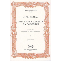 Pièces de clavecin en concerts : - Jean-Philippe Rameau