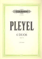 6 kleine Duos op.59 : für 2 Violinen - Ignaz Joseph Pleyel