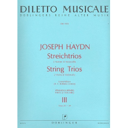 Streichtrios Band 3 - Franz Joseph Haydn