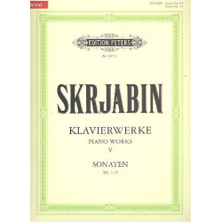 Klavierwerke Band 5 : - Alexander Skrjabin / Scriabin