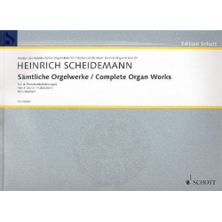 Sämtliche Orgelwerke Band 4 : - Heinrich Scheidemann