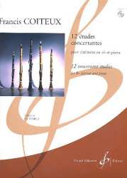 12 études concertantes (+CD) : - Francis Coiteux