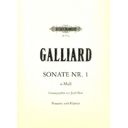 Sonata a-Moll Nr.1 : - Johann Ernst Galliard