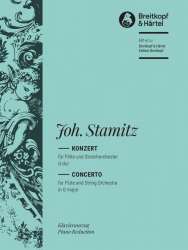 Konzert G-Dur für Flöte und - Johann Stamitz / Arr. Ulrich Haverkampf