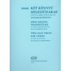 2 leichte Violinstücke in vietnamesischem Stil : - György Ranki