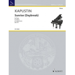 Sunrise (Daybreak) op.26 : - Nikolai Kapustin