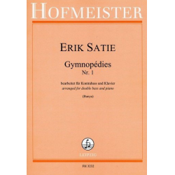 Gymnopedies Nr.1 : für Kontrabass - Erik Satie