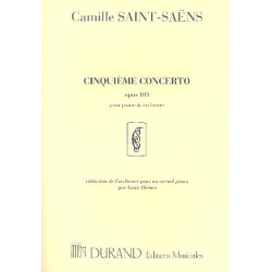 Concerto no.5 op.103 pour - Camille Saint-Saens