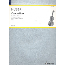 Concertino F-Dur op.7 : - Adolf Huber