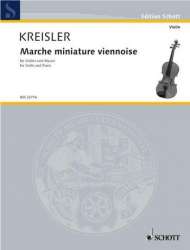 Marche miniature viennoise : für - Fritz Kreisler