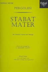 Stabat mater : for female chorus and strings - Giovanni Battista Pergolesi