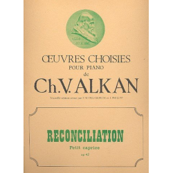 Reconciliation op.42 : pour piano - Charles Henri Valentin Alkan