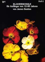 Klavierschule für Anfänger von 12 - 80 Jahren - Heft / Level 1 -Jane and James Bastien