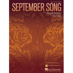 September Song : Einzelausgabe - Kurt Weill