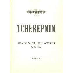 Songs without Words : for piano - Alexander Tcherepnin / Tscherepnin