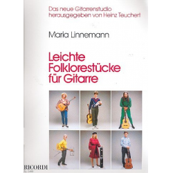 Leichte Folklorestücke für Gitarre - Maria Linnemann