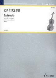 Episode : für Violine und Klavier - Fritz Kreisler