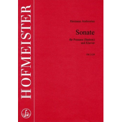 Sonate : für Posaune (Bariton) - Hermann Ambrosius