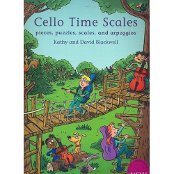 Cello Time Scales :  for cello - David Blackwell / Arr. Kathy Blackwell
