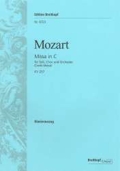 Missa brevis C-Dur KV257 : für Soli, - Wolfgang Amadeus Mozart / Arr. Franz Beyer