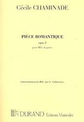 Pièce romantique op.9 : pour flûte - Cecile Louise S. Chaminade