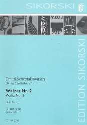 Walzer Nr. 2 : für Gitarre - Dmitri Shostakovitch / Schostakowitsch