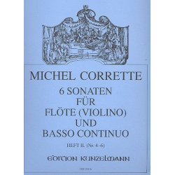 6 Sonaten op.13 Band 2 (Nr.4-6) : - Michel Corrette