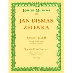 Sonate g-Moll Nr.2 : für 2 Oboen, - Jan Dismas Zelenka